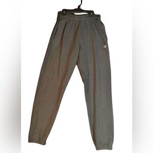 Champion Jogger Sweatpants Grey Mens Size Medium Casual Relax